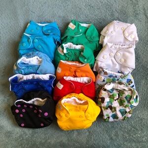 Newborn cloth diapers